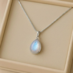 Moonstone Pendant Necklace